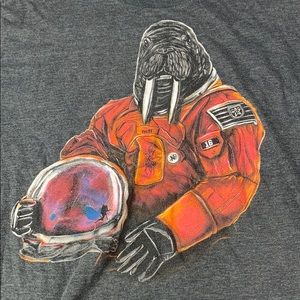 Neff the Space Walrus T-Shirt M